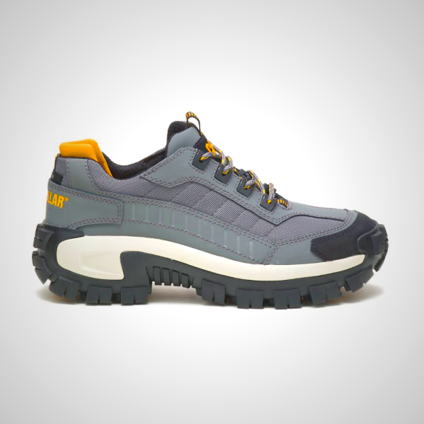 Grey Mens Invader Steel Toe Shoes