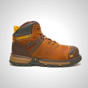 Coffee Excavator Superlite Waterproof Soft Toe Mens Boots