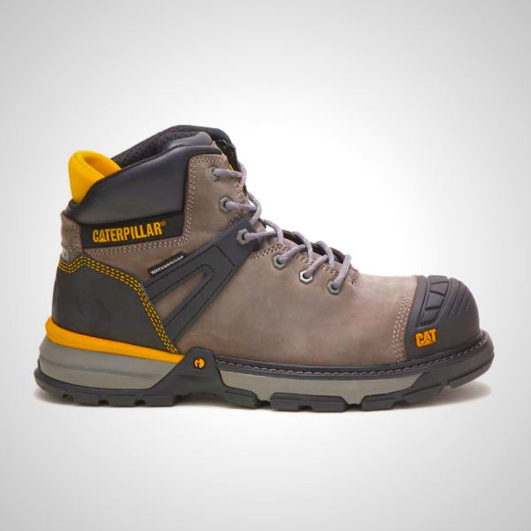 Grey Mens Excavator Superlite Waterproof Carbon Composite Toe Boots