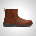 Inherit Pull-On Steel Toe Men's Work Boots - Brown