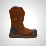 Coffee Excavator XL Pull On Waterproof Composite Toe Mens Boots