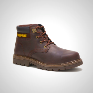 Men's Outbase Steel Toe Work Boots - Coffee Brown