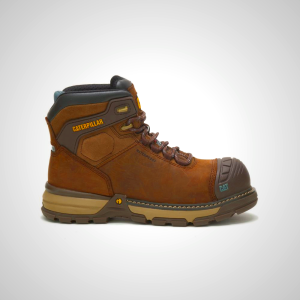 Women's Excavator Superlite Waterproof Thinsulate(TM) Carbon Composite Toe Work Boots - Coffee