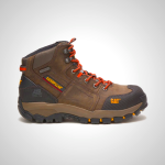 Men's Navigator Mid Waterproof Steel Toe Boots - Coffee Brown