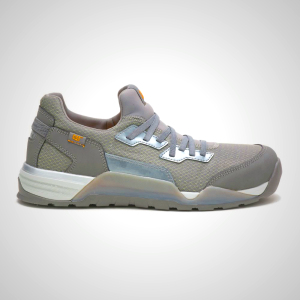 Grey Men's Sprint Textile Alloy Toe Walking Shoes - Comfort & Durability