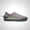 Women's Silver Crossover Slip-On Shoes - Stylish & Comfortable