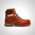 Paisley 6" Steel Toe Women's Coffee Boots - Safety & Style