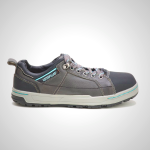 Brode Steel Toe Womens Shoes Grey