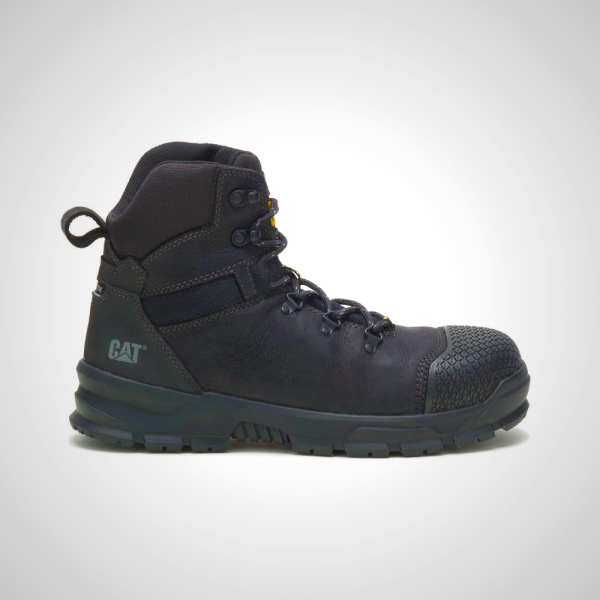 Black Accomplice X Waterproof Steel Toe Mens Boots