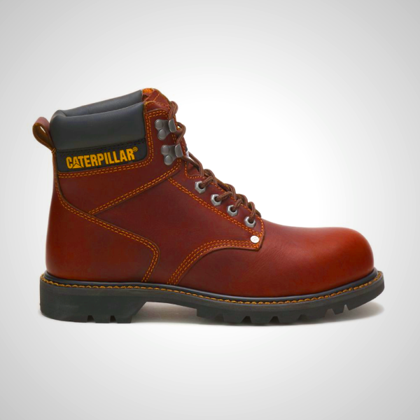 Burgundy Second Shift Steel Toe Mens Boots