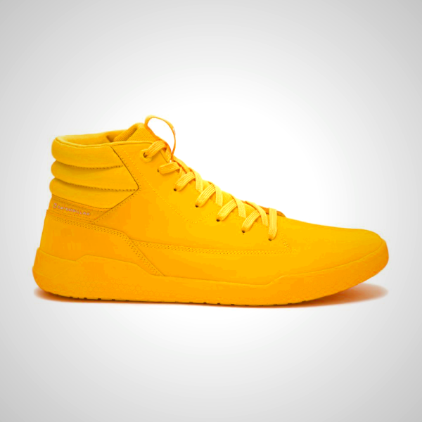 Yellow Women's CODE Hex Hi Top Sneakers - Stylish & Comfortable