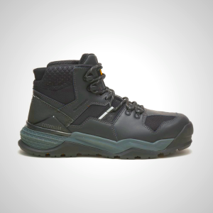 Grey Mens Provoke Mid Waterproof Alloy Toe Boots
