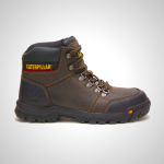 Grey Mens Outline Steel Toe Boots