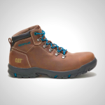 Brown Mae Steel Toe Waterproof Womens Boots