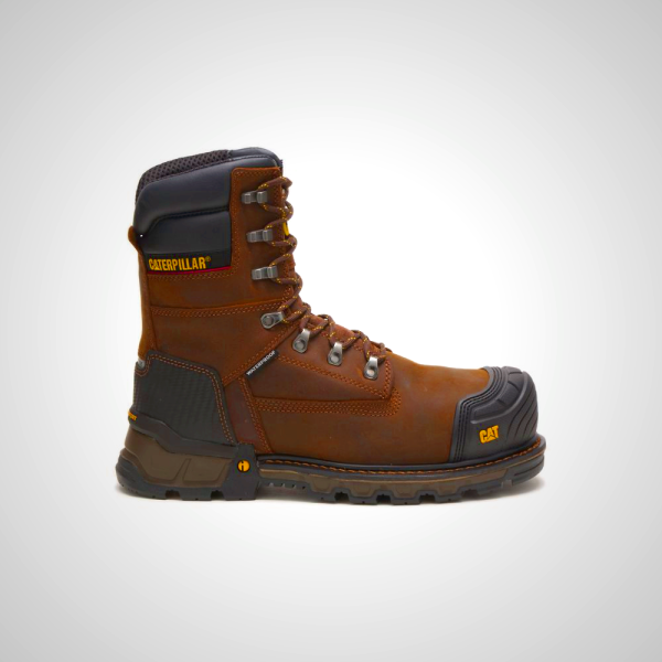 Brown Excavator XL 8″ Waterproof Thinsulate™ Composite Toe Mens Boots