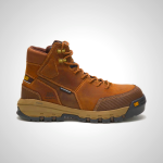 Men's Waterproof Composite Toe Safety Boots - Brown Work Boots